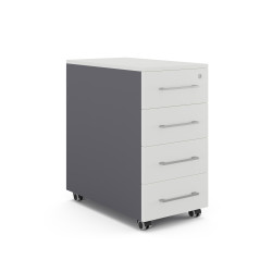 Тумба мобильная Kobor TМ4-40/60 graphite/premium Тумба мобильная Kobor TМ4-40/60 graphite/premium