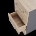 Тумба мобильная Kobor TМ4-40/60 graphite/natural