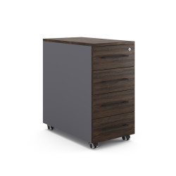 Тумба мобильная Kobor TМ4-40/50 graphite/charlston Тумба мобильная Kobor TМ4-40/50 graphite/charlston