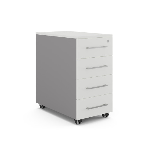 Тумба мобильная Kobor TМ4-40/60 aluminum/premium