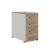 Тумба приставная Kobor TS4-40/60 white/natural Тумба приставная Kobor TS4-40/60 white/natural