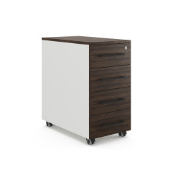 Тумба мобильная Kobor TМ4-40/50 white/charlston Тумба мобильная Kobor TМ4-40/50 white/charlston