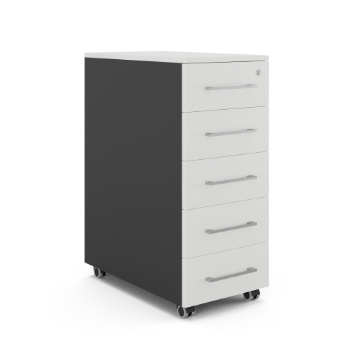 Тумба мобильная Kobor TМ5-40/70 black/premium Тумба мобильная Kobor TМ5-40/70 black/premium