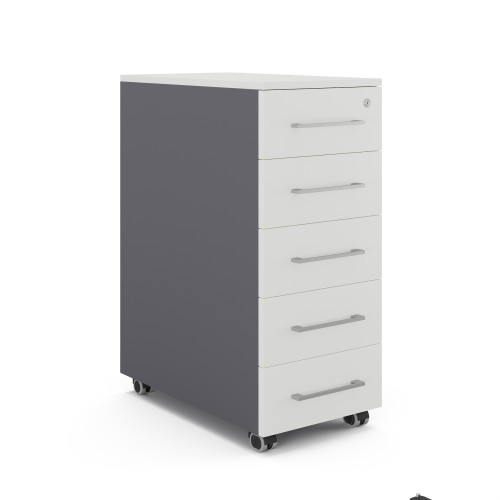 Тумба мобильная Kobor TМ5-40/50 graphite/premium
