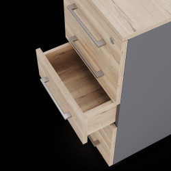 Тумба приставная Kobor TS5-40/80 graphite/natural