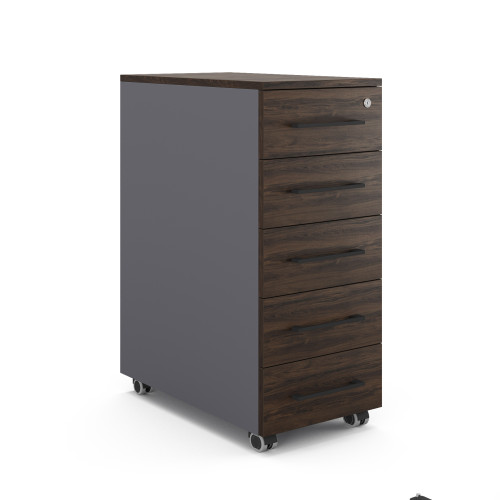 Тумба мобильная Kobor TМ5-40/60 graphite/charlston