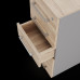 Тумба мобильная Kobor TМ5-40/80 aluminum/natural Тумба мобильная Kobor TМ5-40/80 aluminum/natural