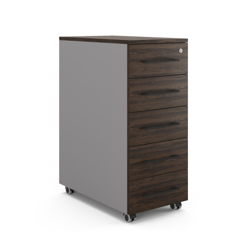 Тумба мобильная Kobor TМ5-40/60 aluminum/charlston Тумба мобильная Kobor TМ5-40/60 aluminum/charlston
