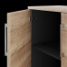 Шкаф распашной Kobor HR/2-90/60/M black/natural