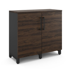 Шкаф распашной Kobor HR/2-90/60/M black/charlston Шкаф распашной Kobor HR/2-90/60/M black/charlston