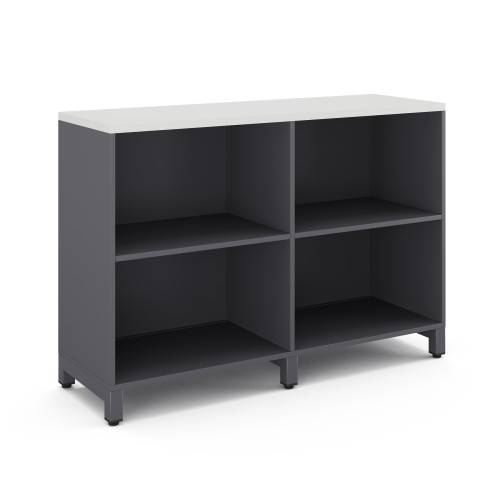 Шкаф открытый Kobor HO/2-120/40/M graphite/premium