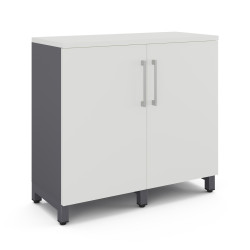 Шкаф распашной Kobor HR/2-90/40/M graphite/premium Шкаф распашной Kobor HR/2-90/40/M graphite/premium
