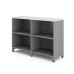 Шкаф открытый Kobor HO/2-120/60/M aluminum/premium