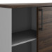 Шкаф-купе Kobor HK/2-120/40/M aluminum/charlston Шкаф-купе Kobor HK/2-120/40/M aluminum/charlston