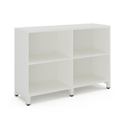 Шкаф открытый Kobor HO/2-120/40/M white/premium