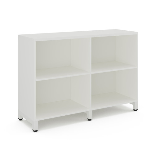 Шкаф открытый Kobor HO/2-120/40/M white/premium