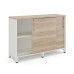 Шкаф-купе Kobor HK/2-120/40/M white/natural