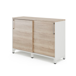 Шкаф-купе Kobor HK/2-120/60/M white/natural Шкаф-купе Kobor HK/2-120/60/M white/natural