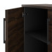 Шкаф распашной Kobor HR/3-90/60/M black/charlston