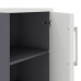 Шкаф распашной Kobor HR/3-45/60/M graphite/premium