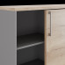 Шкаф-купе Kobor HK/3-120/60/M aluminum/natural Шкаф-купе Kobor HK/3-120/60/M aluminum/natural