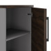 Шкаф распашной Kobor HR/3-45/40/M aluminum/charlston Шкаф распашной Kobor HR/3-45/40/M aluminum/charlston