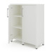 Шкаф распашной Kobor HR/3-90/40/M white/premium