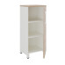 Шкаф распашной Kobor HR/3-45/40/M white/natural