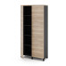 Шкаф распашной Kobor HR/5-90/60/M black/natural