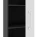Шкаф распашной Kobor HR/5-45/40/M black/premium