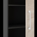 Шкаф распашной Kobor HR/5-45/60/M black/natural