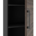 Шкаф распашной Kobor HR/5-45/40/M black/charlston