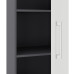 Шкаф распашной Kobor HR/5-45/40/M graphite/premium
