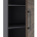 Шкаф распашной Kobor HR/5-45/40/M graphite/charlston Шкаф распашной Kobor HR/5-45/40/M graphite/charlston