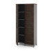 Шкаф распашной Kobor HR/5-90/40/M aluminum/charlston Шкаф распашной Kobor HR/5-90/40/M aluminum/charlston