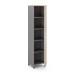Шкаф распашной Kobor HR/5-45/60/M aluminum/natural