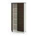 Шкаф распашной Kobor HR/5-90/60/M white/charlston