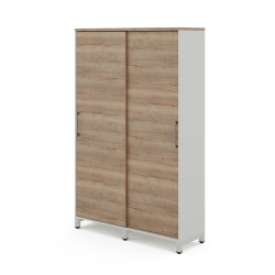 Шкаф-купе Kobor HK/5-120/40/M white/natural Шкаф-купе Kobor HK/5-120/40/M white/natural