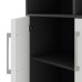 Шкаф распашной Kobor HR/3/3-90/40/M black/premium
