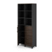 Шкаф распашной Kobor HR/3/3-90/40/M black/charlston Шкаф распашной Kobor HR/3/3-90/40/M black/charlston