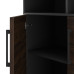 Шкаф распашной Kobor HR/3/3-90/60/M black/charlston Шкаф распашной Kobor HR/3/3-90/60/M black/charlston