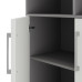 Шкаф распашной Kobor HR/3/3-90/40/M aluminum/premium