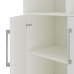 Шкаф распашной Kobor HR/3/3-90/40/M white/premium