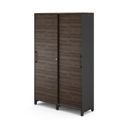 Гардероб-купе Kobor HG-120/60/M black/charlston