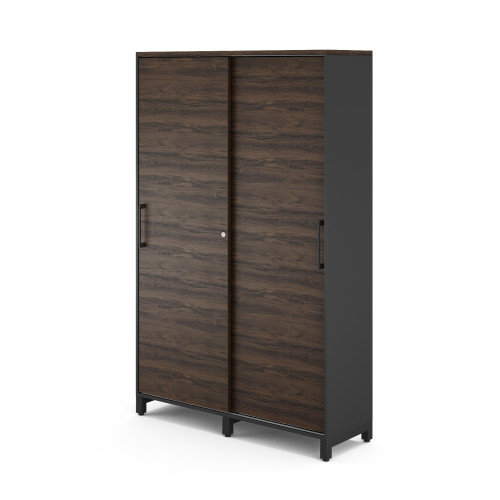 Гардероб-купе Kobor HG-120/60/M black/charlston