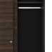 Гардероб-купе Kobor HG-120/60/M black/charlston