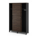 Гардероб-купе Kobor HG-120/60/M black/charlston