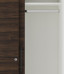 Гардероб-купе Kobor HG-120/40/M white/charlston