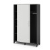 Шкаф-купе гардероб Kobor HKG/5-120/60/M black/premium Шкаф-купе гардероб Kobor HKG/5-120/60/M black/premium
