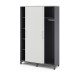 Шкаф-купе гардероб Kobor HKG/5-120/40/M graphite/premium Шкаф-купе гардероб Kobor HKG/5-120/40/M graphite/premium